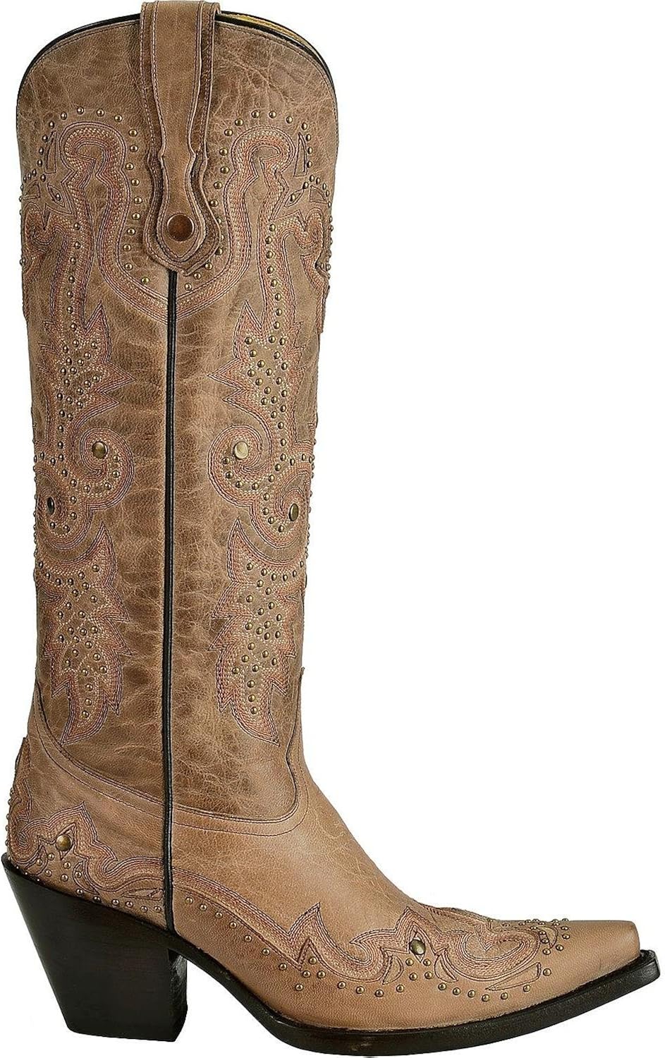 3 inch heel cowgirl boots