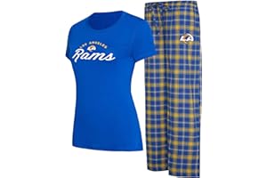Concepts Sport Women's NFL Arctic T-Shirt & Flannel Pants Sleep Set