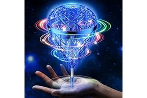 DUSFAN 2025 AI Flying Orb Ball Toy, Galaxy Ball, Galactic Fidget Spinner, Mini Drones Toys for 6 7 8 9 10 11 12+ Year Old Boys Girls Children Indoor Outdoor Toys