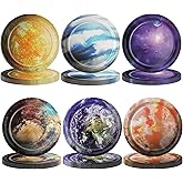 CLIYTICA Space Themed Paper Plates,72Pcs 7Inch Outer Space Dessert Plates,Disposable Galaxy Planet Party Plates,for Kids Birthday Solar System Parties Baby Shower