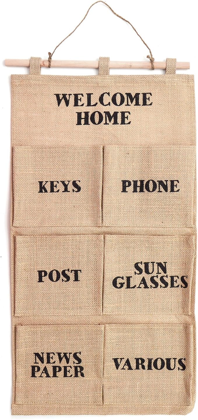 Pink Papaya Design Wand Organizer zum Hängen Sortierer für die Wand