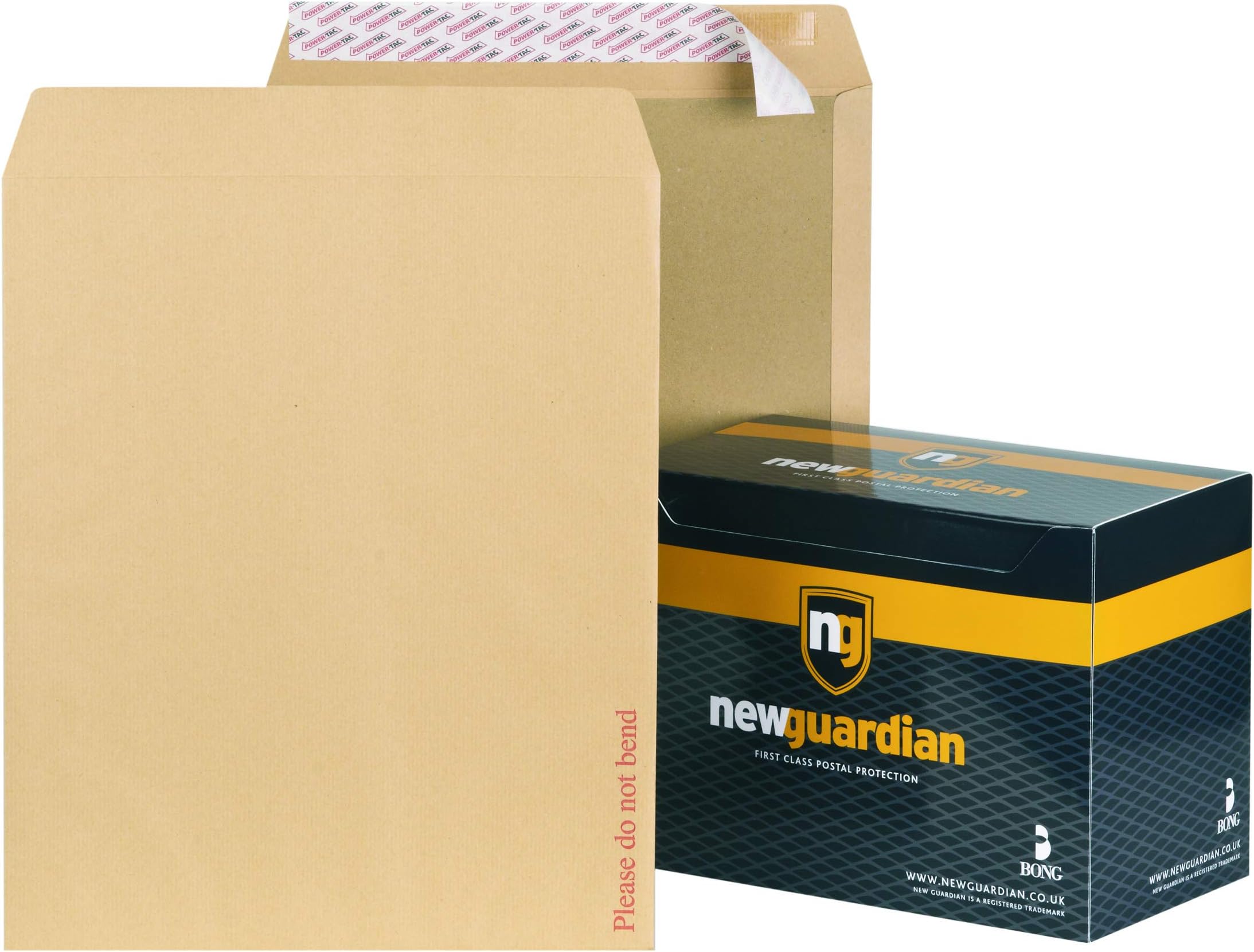NEW GUARD BRDBK ENV PEEL 444X368MM PK50