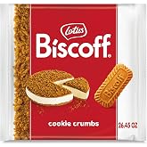 Lotus Biscoff Crumble - Crumbled Caramelized Biscuit Cookies - 1.65 lbs bag | Ready-to-use caramelised biscuit cookie crumble 26.45 oz &ndash; no artificial colours or added flavours, ideal for cheesecakes