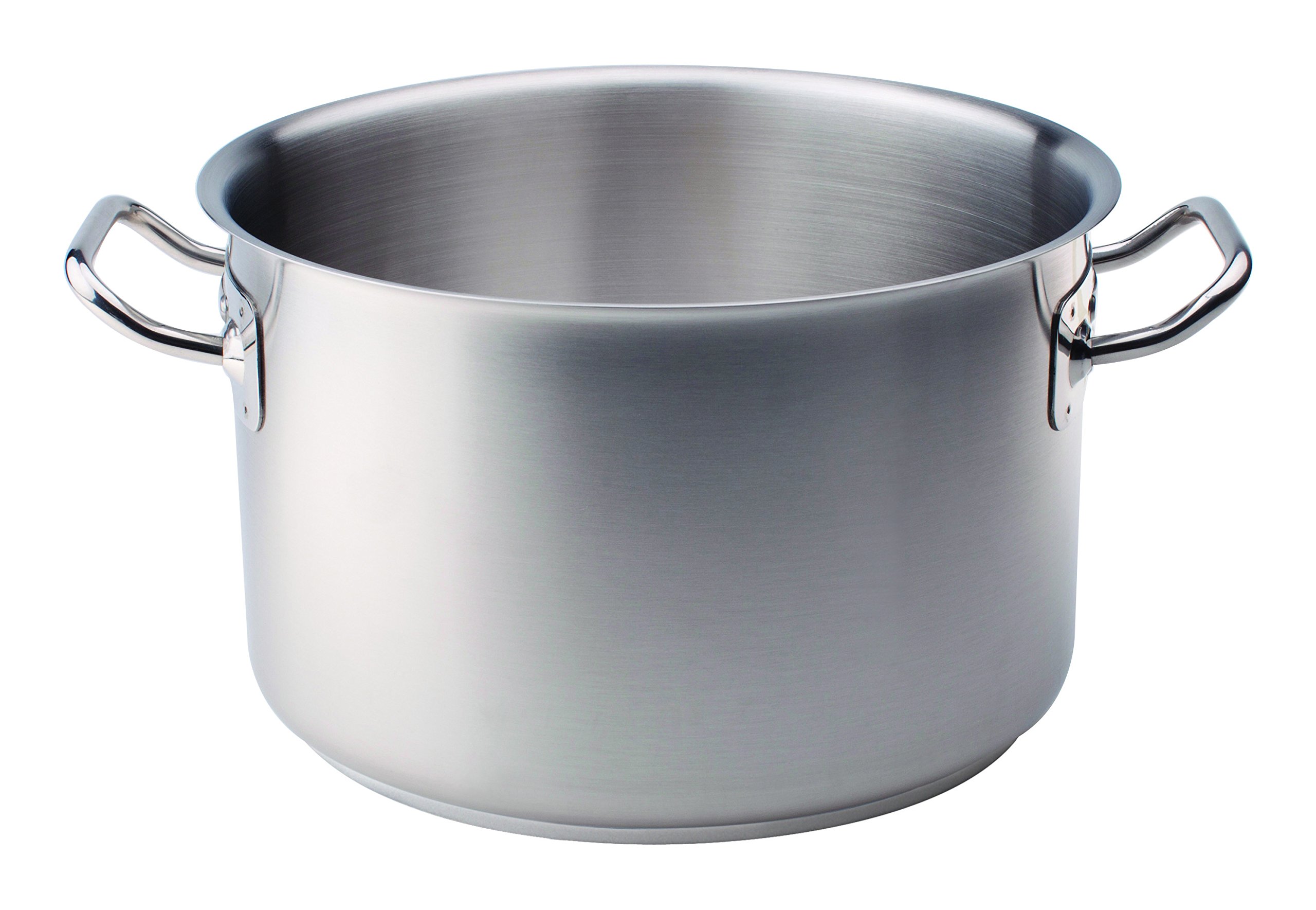 Pentole Agnelli Stainless Steel Deep Saucepot With 2 Handles, 3.49 Litre