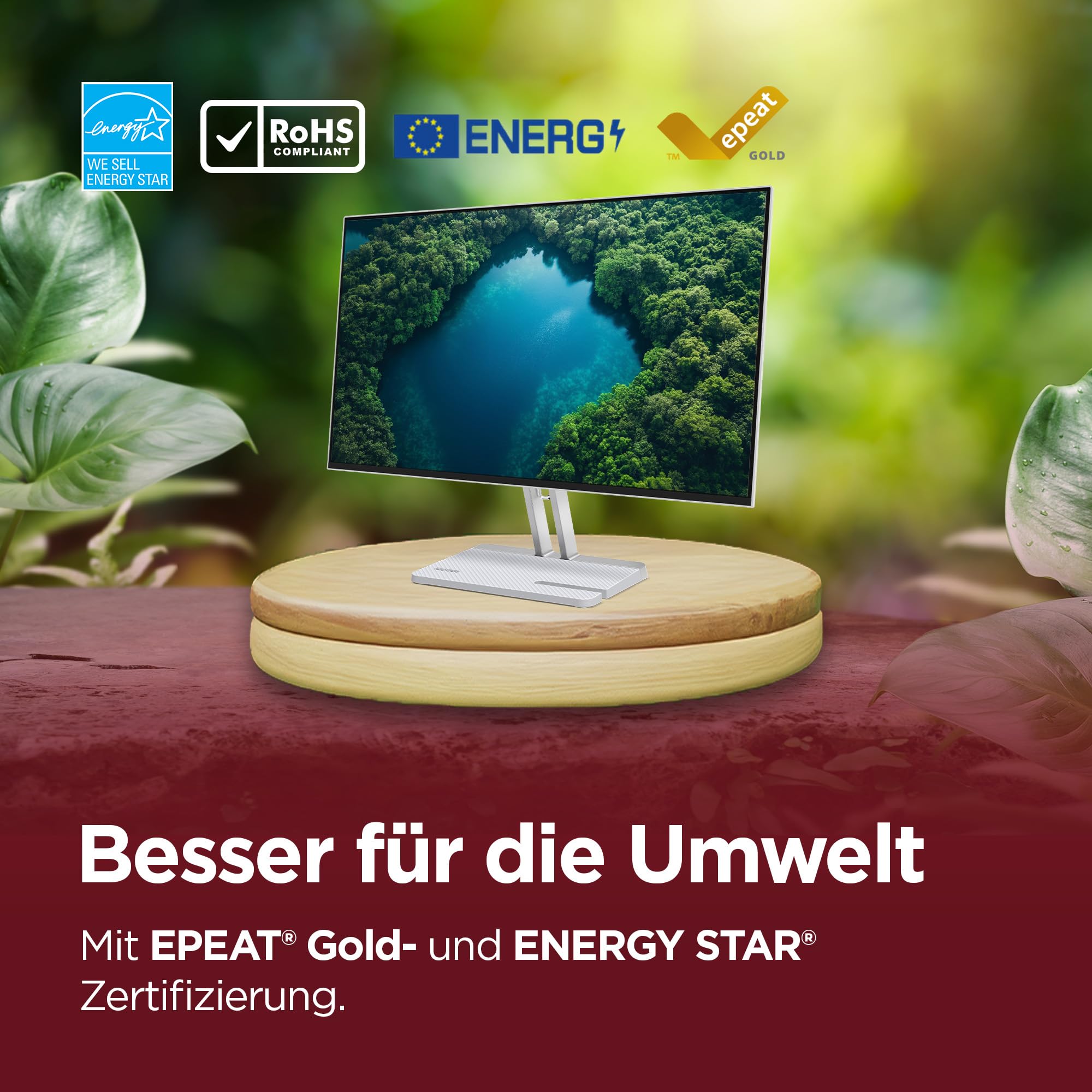 Lenovo L27-4C | 27" Full HD WLED Monitor | 1920x1080 | 16:9 | 144Hz | 1ms Reaktionszeit | HDMI | VGA | Audio 3.5mm | 4-seitig-Panel | TÜV Augenschutz | AMD FreeSync | grau | 3.9 kg 5