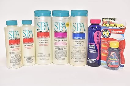 Amazon Com Spa Essentials Spa Hot Tub Chemical Starter