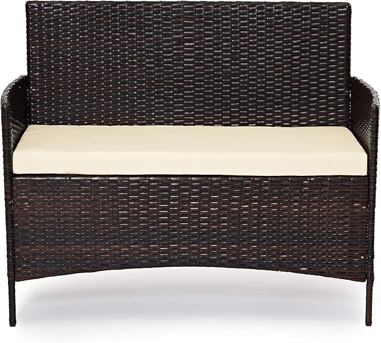 Cosmoliving Rattan Garden Furniture Set Patio Conservatory Indoor