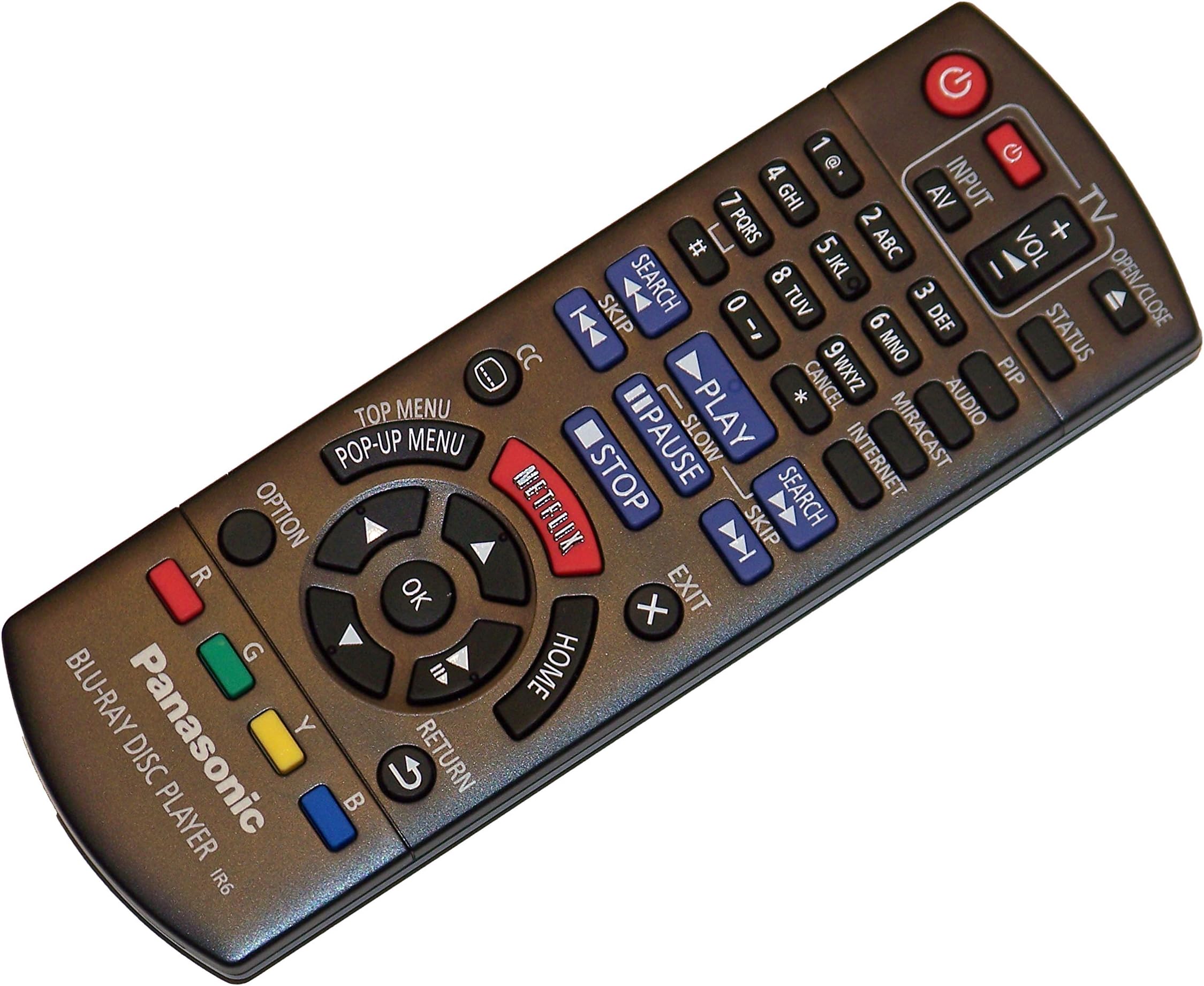 OEM Panasonic Remote Control: DMP-BDT360, DMP-BDT361, DMPBDT360, DMPBDT361