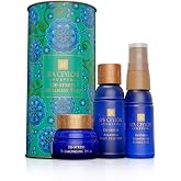 SPA CEYLON De-Stress Wellness Trio Set, Holistic Spa Essentials for Calming, Natural Ingredients, Ayurvedic Bath Gift Set, Shower Gel, Body Mist, Balm (150 g, Frankincense)