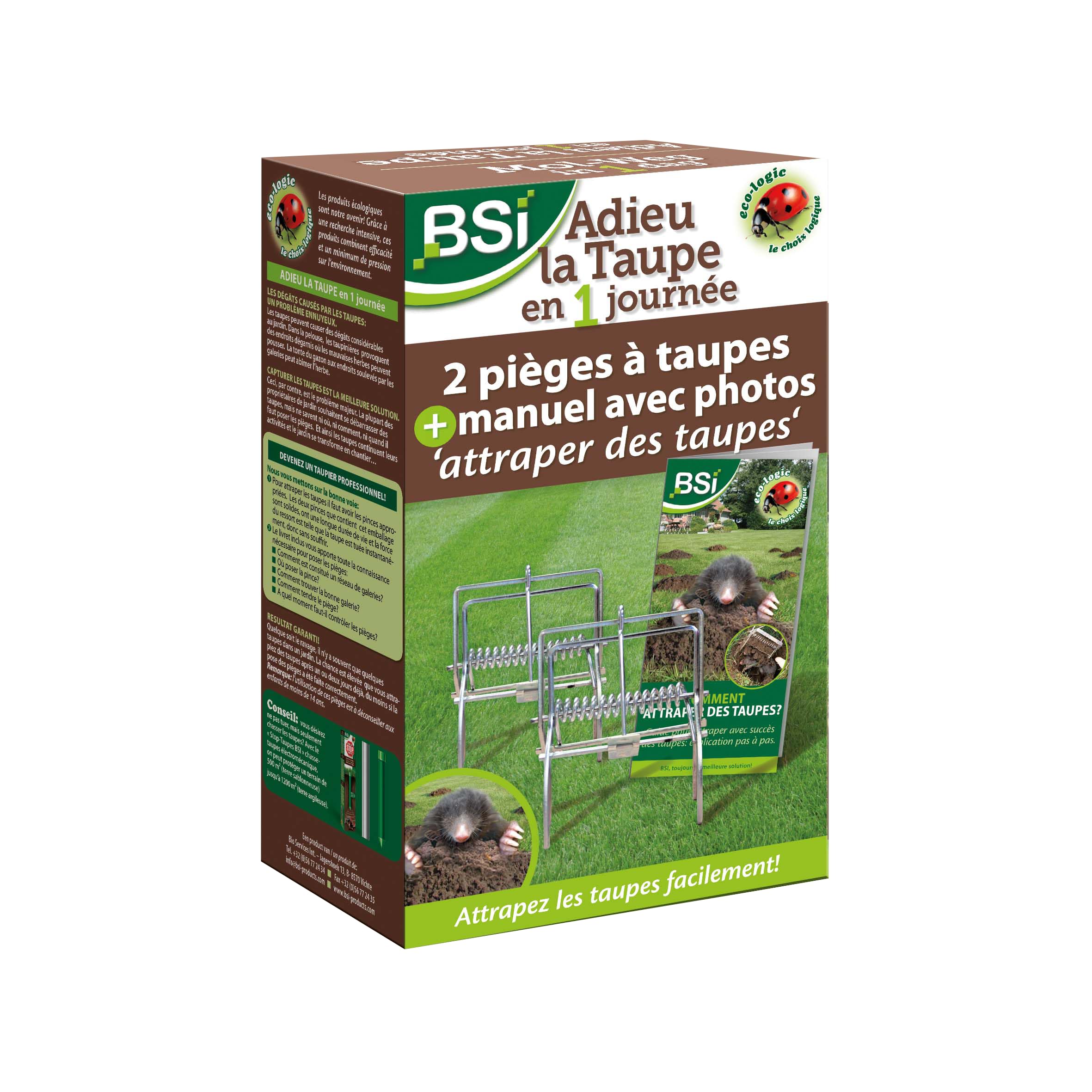 BSI Mole Control Kit - 2 Professional Traps