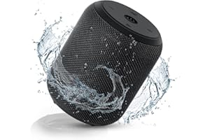 NOTABRICK Bluetooth Speaker, 15W Portable Speakers Bluetooth Wireless V5.0 with Stereo Sound, Active Extra Bass, IPX67 Waterproof Shower Speaker, Double Pairing, for Party, Home Theater, Game Theater