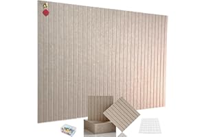 MegaBlues Large Felt Bulletin Board 48" x 36" Cork Board Alternative-12 Pack with 72 Safe Removable Adhesive Tabs, Cork Board
