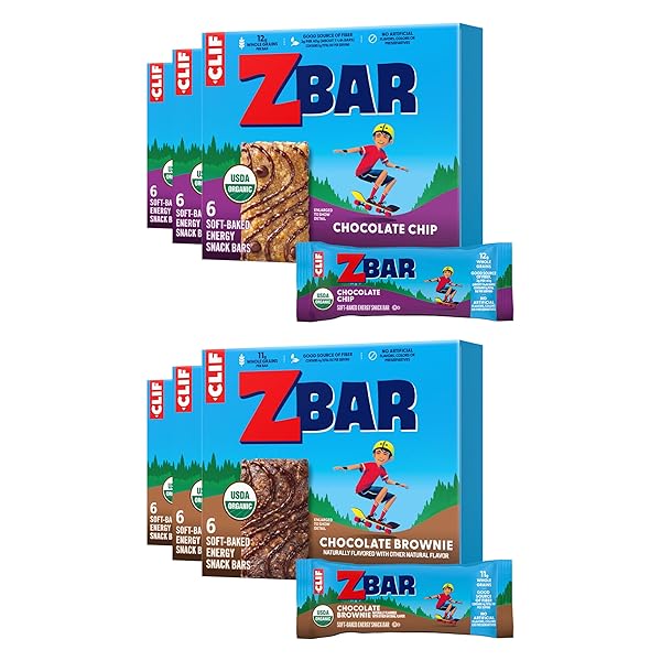 ZBAR – CHOCOLATE CHIP AND CHOCOLATE BROWNIE –...