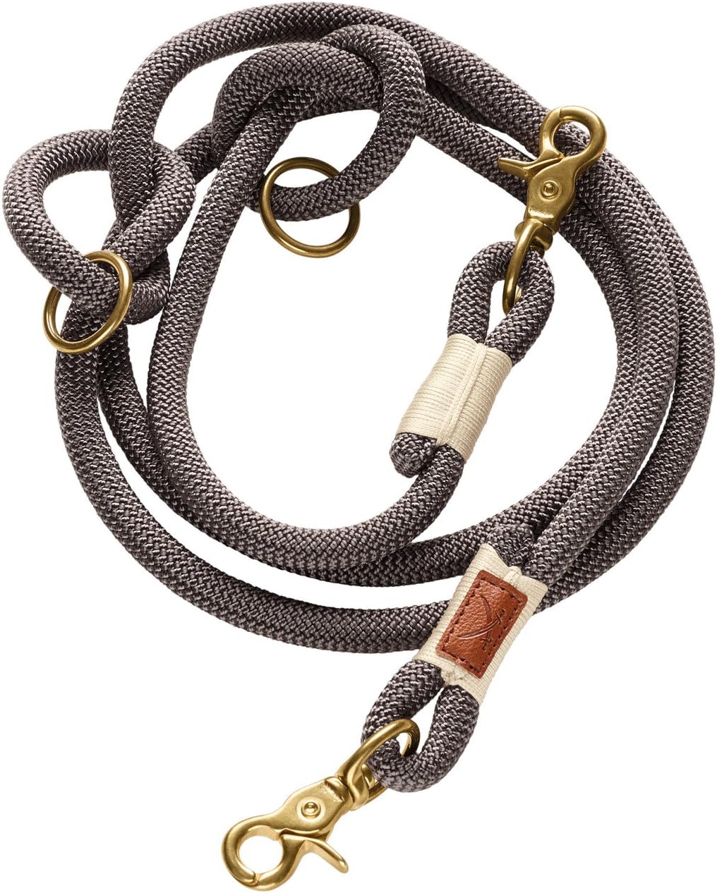 HUNTER Adjustable leash Sansibar Rantum, 12/200 Rope, grey
