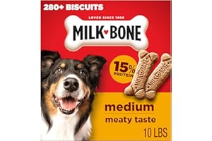 Milk-Bone Original Dog Treats Biscuits for Medium Dogs, 10 Pound
