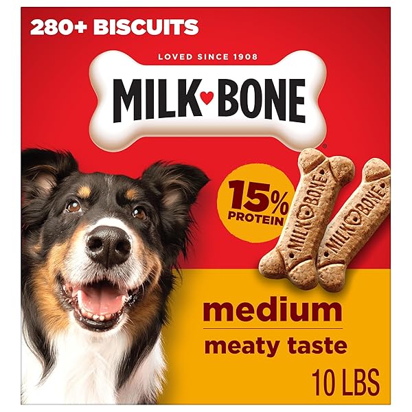 MILK-BONE ORIGINAL DOG TREATS BISCUITS FOR MEDIUM DOGS,...