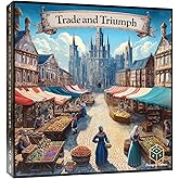 Trade and Triumph Board Game – Strategy Game of Medieval Trade and Resource Management | for Adults and Family | Ages 13+, 2-4 Players, 60-90 Minutes