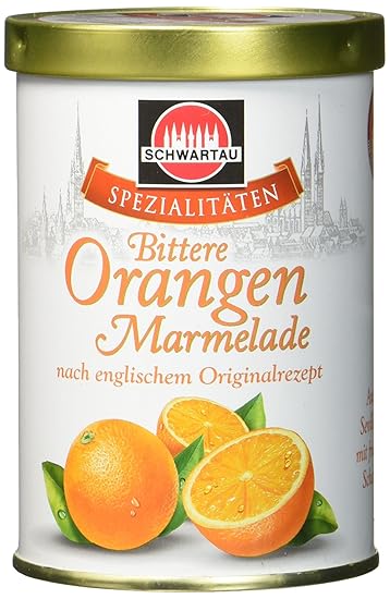 Schwartau Spezialitäten Bittere Orangen-Marmelade, nach englischem Originalrezept, 6er Pack (6 x 350 g Dose)