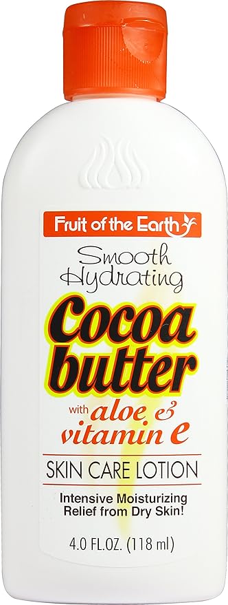 cocoa butter and aloe vera lotion