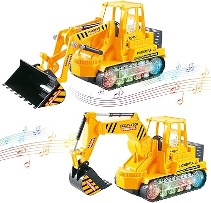 electric toy excavator