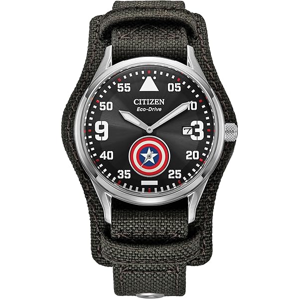 Citizen Marvel Mens Wolverine Eco-Drive Box-Set 43mm Black