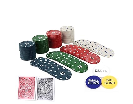 HOW (HOUSE OF WISHES) with Device Poker Chips Casino Party Game (200 Poker Chips)