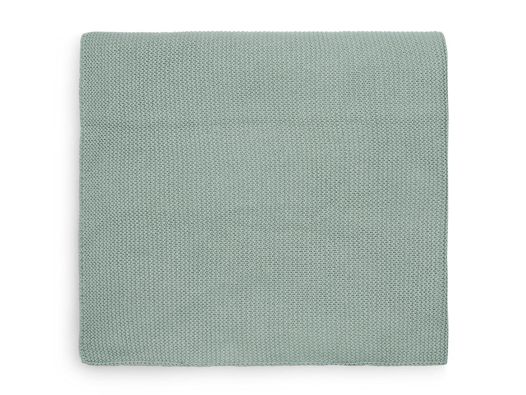 Jollein Basic Knit Blanket, Forest Green, 75 x 100 cm