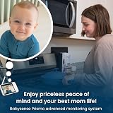 Babysense Prisma Baby Monitor with Camera 5 inch HD No WiFi Secure view 6
