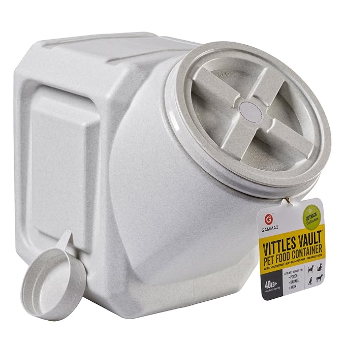 Vittles Vault Stackable Container Holds 40 Lbs Q Amazon.co.uk Pet Supplies