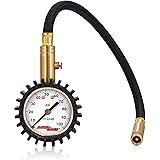 H100X Professional Tire Pressure Gauge with Protective Rubber Guard (100 PSI)