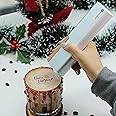 EVEBOT Handheld Food PrintPen Portable Mini Coffee PrintPen Latte Art Macaron Cookie DIY Design PrintPen, Christmas Gifts Bluetooth 4.2-1PCS Brown Color