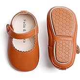 Soft Sole Baby Dress Shoes - Infant Baby Walking Shoes Moccasinss Rubber Sole Crib Shoes