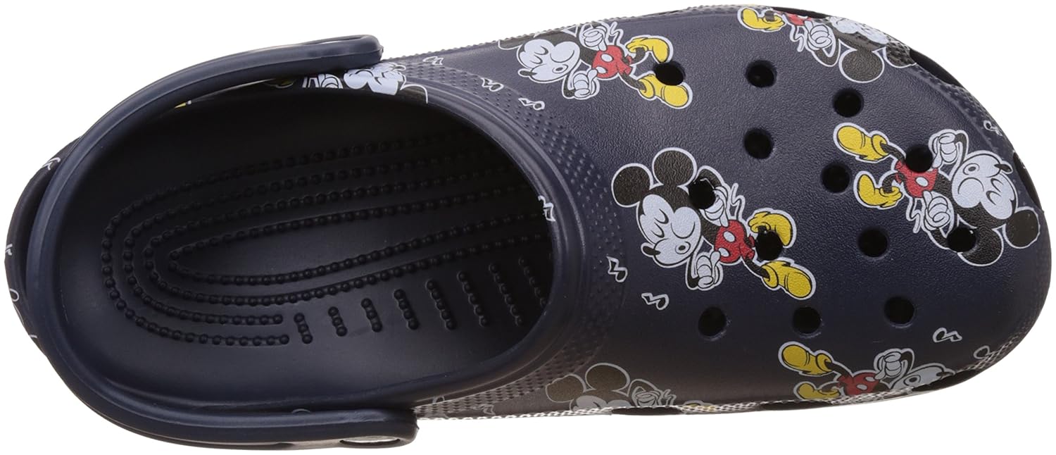 crocs unisex classic mickey clogs and mules