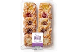 Amazon Grocery, Mini Assorted Danishes, 12 Oz (Previously Fresh Brand, Packaging May Vary)
