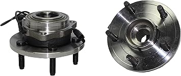 Amazon Com Detroit Axle W Abs Pair 2 Front Wheel Bearing Hub Assembly Replacement For 2005 2010 Dodge Ram Dakota 2006 2008 Mitsubishi Raider 5 Lug W Abs Automotive