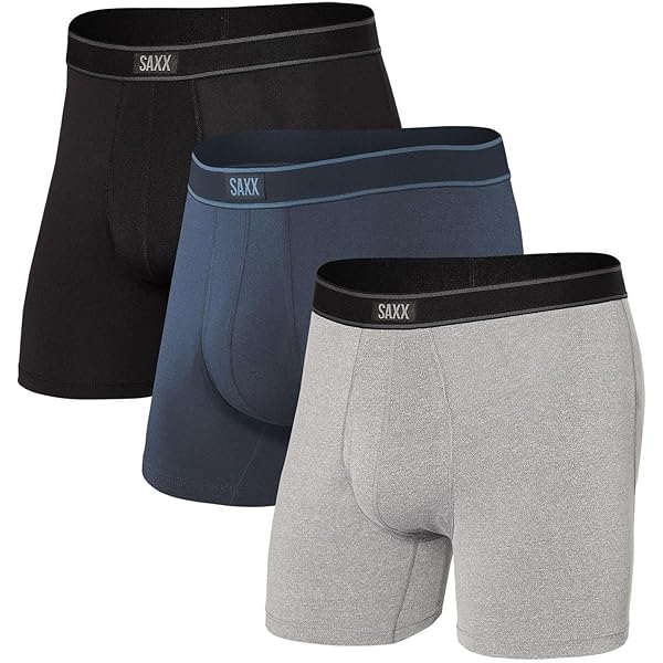 Short Saxx Homme XL Gain Maker 2N1 Performance - Bleu, Pochette Doublée, Athlétique
