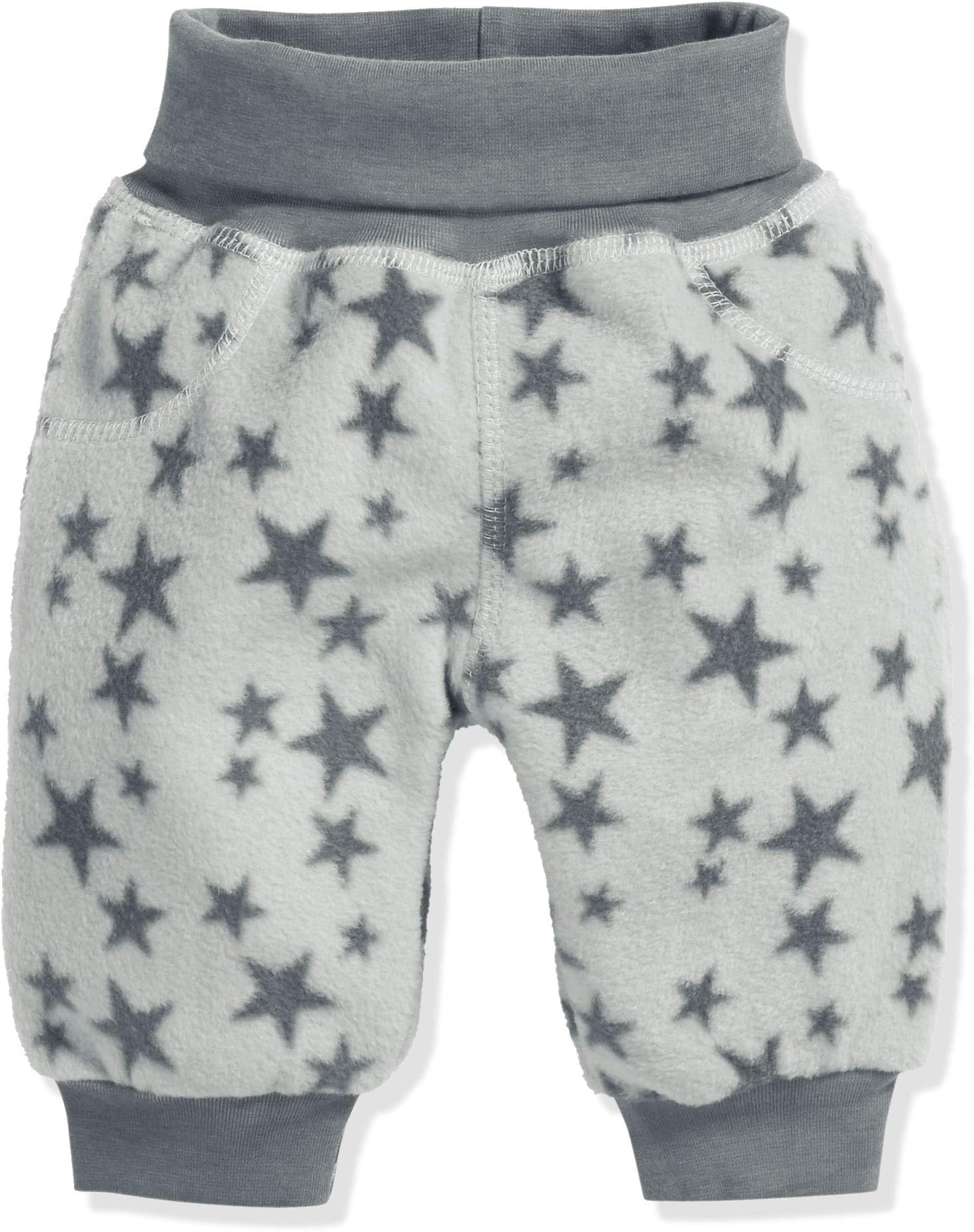 Baby Fleece Stars With Knitted Waistband Pump Trousers