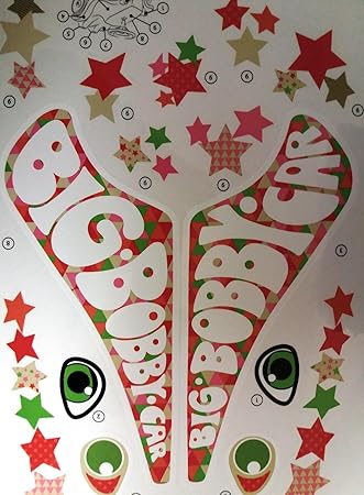 BIG Bobby Car Stickers Classic Little Star - 2 Bögen