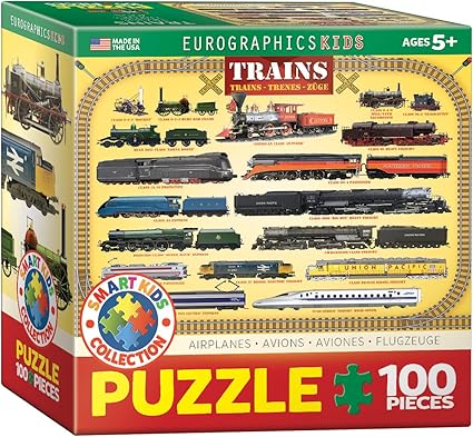 puzzles de trenes