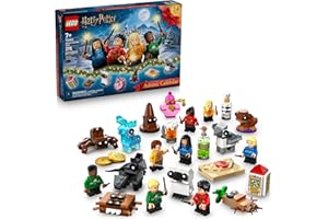 Lego Harry Potter Advent Calendar 2025 Kids Toy - Holiday Countdown for Boys & Girls, 7+ - 24 Buildable Surprises, Including Harry, Draco & Luna Minifigures - Kids Gift Idea for Christmas - 76456