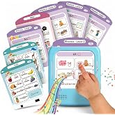 QuTZ Talking Flash Cards, Phonics Flash Cards, Learn to Read with 246 Pages, 29+ Themes, 1200+ Words &amp; Fun Facts, 700+ Interactive Games, Toddler Learning Toys for 2-6 Year Old, 272 Pages