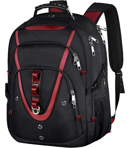Amazon.com: Mogplof 17.3 Laptop Backpack, Extra Large Travel laptop Backpack with Rain Cover, TSA Friendly Flight Approved with RFID Anti Theft Pocket, Water Resistant College Bag for Men and Women : Electronics Amazon.com: Mogplof 17.3 Laptop Backpack, Extra Large Travel laptop Backpack with Rain Cover, TSA Friendly Flight Approved with RFID Anti Theft Pocket, Water Resistant College Bag for Men and Women : Electronics