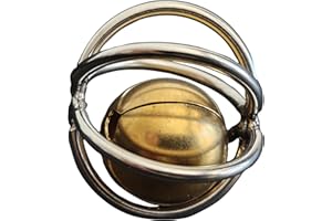 JINYOND Stainless Steel Parrot Foraging Ball with Hanging Chain Chew Proof Bird Toy for Macaws Cockatoos African Greys