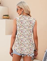 KTILG Spring Tops for Women 2025 Trendy Sleeveless