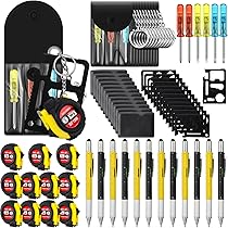 thumbnail image 2 of 36 Sets Mini Tool Keychains - Tape Measure, Screwdriver & Hard Hat Keyrings For Men's Party Favors & Gifts 2 of 11