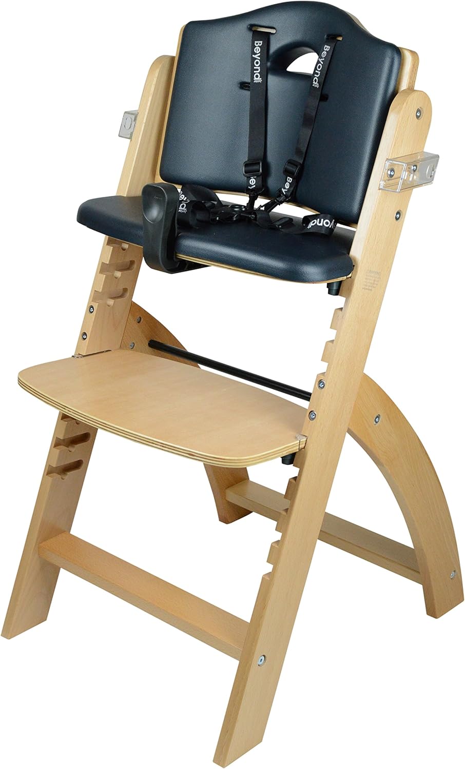 abiie beyond wooden high chair with tray stores