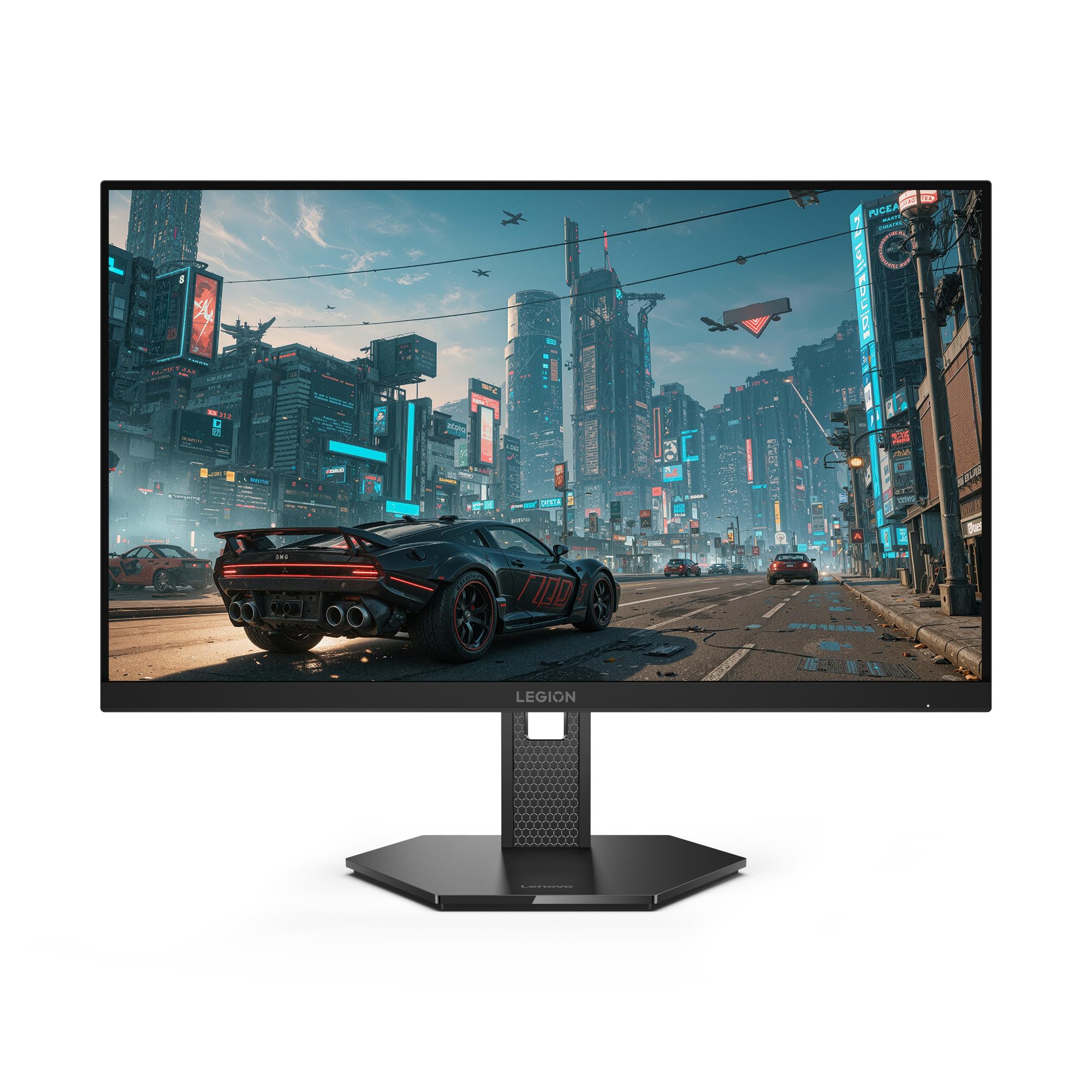 Lenovo Legion 27QD-10 Gaming Monitor - 27" QHD IPS Display - 240Hz Refresh Rate - 0.5 ms MPRT - 99% sRGB - AMD FreeSync™ Premium - Ergonomic Stand