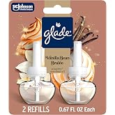 Glade PlugIns Scented Oil 2 Refills, Air Freshener, Vanilla Bean Brulee, 1.34 fl oz, Pack of 2