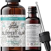 Slippery Elm Tincture 2 oz (60 ml) | Premium Alcohol-Free Herbal Extract from Ulmus Rubra | Liquid Botanical Supplement | Traditional Soothing Mucilage Formula | Made in USA