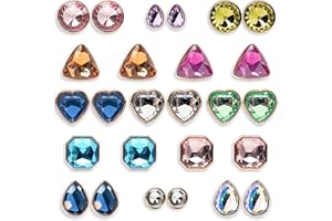 GENERIC Jewelry Shoe Charms Accessories Decoration - Bling Charms Compatible with Bogg Bags ，Gems Charms Women Men Boys Girls Kids Party Favor Gifts